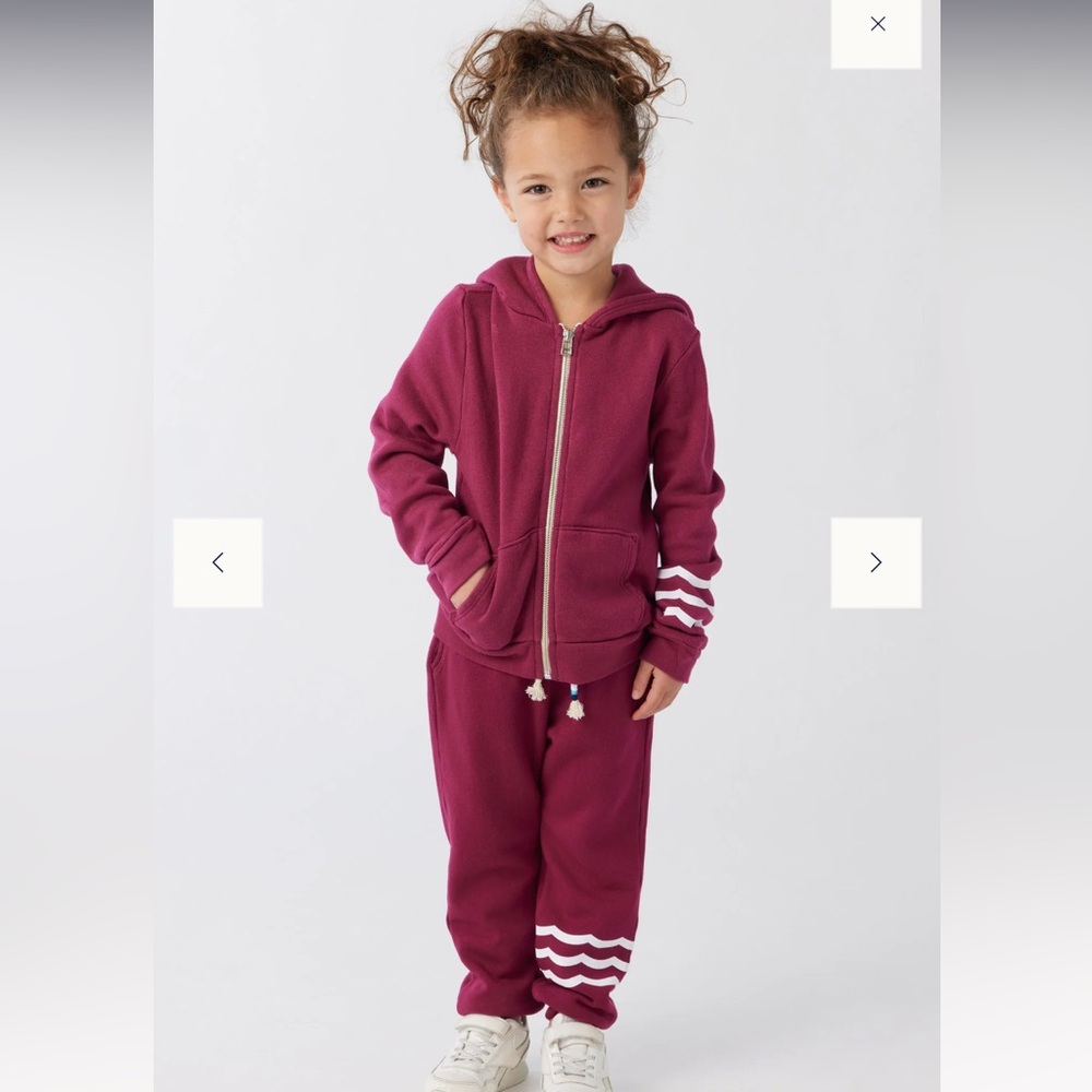 Sol Angeles maroon set